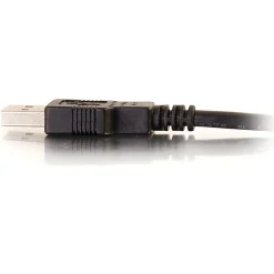C2G 2m USB Extension Cable - USB 2.0 A to USB - M/F - Type A Male USB - Type A Female USB - 6ft - Black