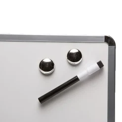 Charles Leonard Framed Magnetic Dry-Erase Boards With Markers & Magnets, 11
