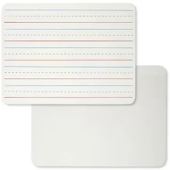 Charles Leonard Magnetic 2-Sided Dry-Erase Lap Boards With Markers And Erasers, 9
