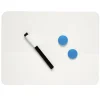 Charles Leonard Magnetic 2-Sided Dry-Erase Boards, 9" x 12", White, Pack Of 3 Boards