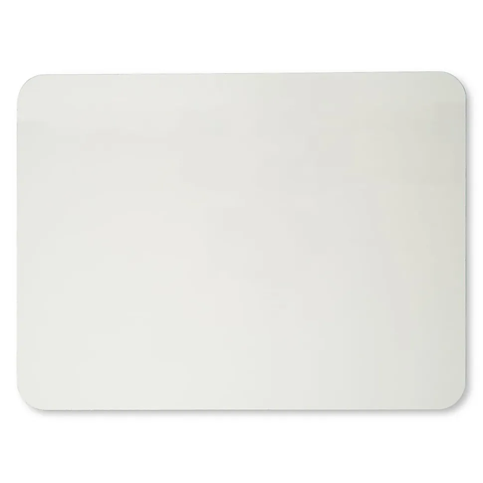 Charles Leonard Magnetic 2-Sided Dry-Erase Boards, 9" x 12", White, Pack Of 3 Boards
