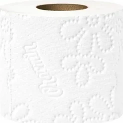 Charmin Essentials 2-Ply Soft Mega Toilet Paper Rolls, 15” x 5-1/4”, White, 330 Sheets Per Roll, Pack Of 12 Rolls