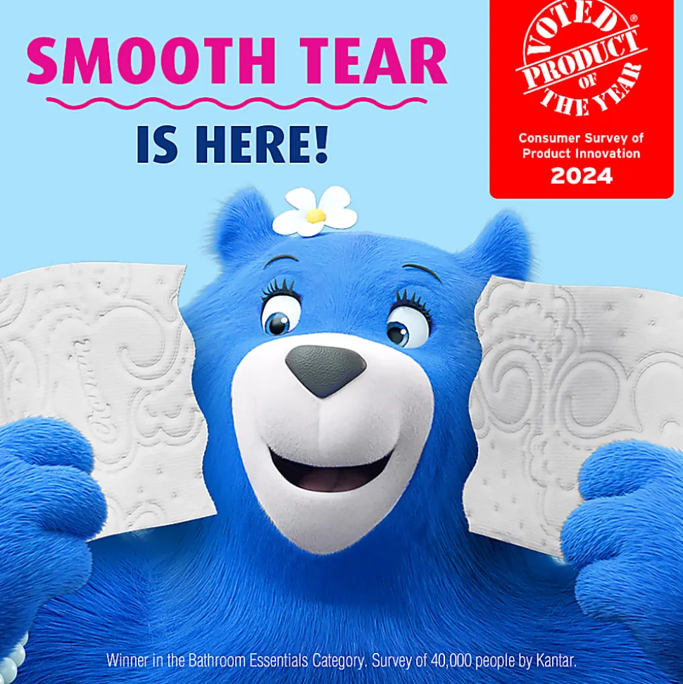 Charmin Ultra-Soft 2-Ply Bathroom Tissue, 4" x 4", 336 Sheets Per Roll, Pack Of 6 Mega XL Rolls
