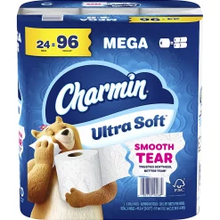 Charmin Ultra Soft 2-Ply Toilet Paper, 4