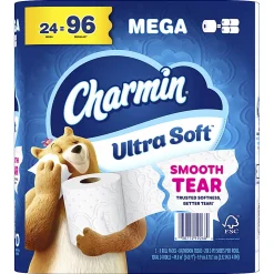Charmin Ultra Soft 2-Ply Toilet Paper, 4
