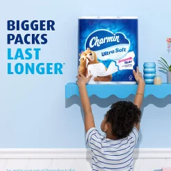 Charmin Ultra-Soft 2-Ply Toilet Paper Mega Rolls, 4