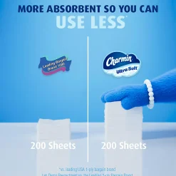 Charmin Ultra-Soft 2-Ply Toilet Paper Mega Rolls, 4