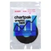 Chartpak® Pickett Graphic Tape, 1/16" x 648" Glossy, Black
