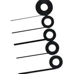 Chartpak® Pickett Graphic Tape, 1/16" x 648" Glossy, Black