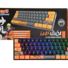 Check Point Naruto 60% Mechanical RGB Keyboard, Leaf Ninja, Mid-Size, NA-KB-1003