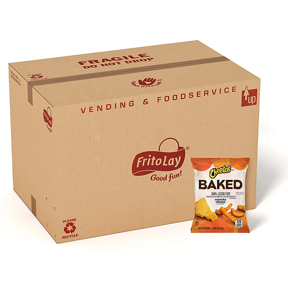 Cheetos® Baked Whole Grain Rich Crunchy Snacks, 0.875 Oz, Total Qty 104