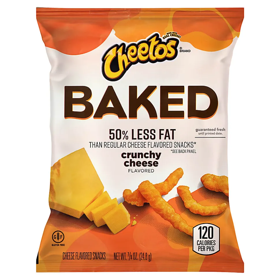 Cheetos® Baked Whole Grain Rich Crunchy Snacks, 0.875 Oz, Total Qty 104