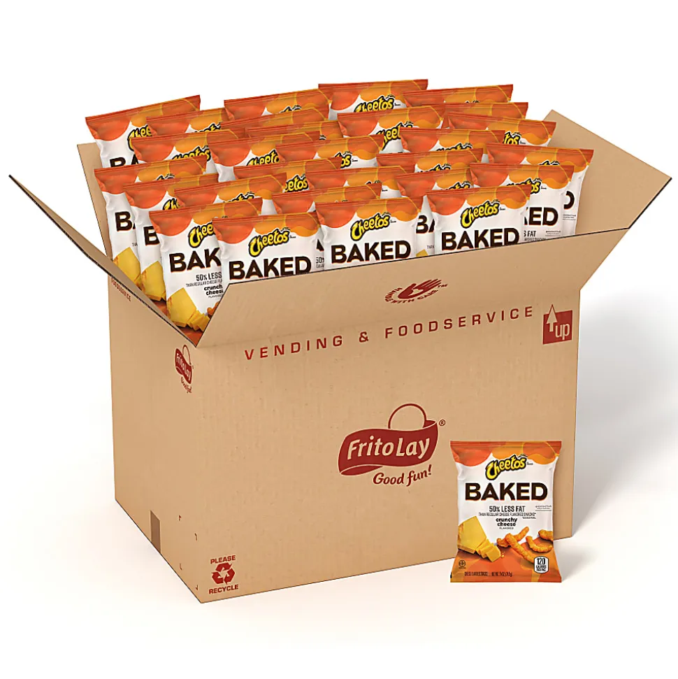 Cheetos® Baked Whole Grain Rich Crunchy Snacks, 0.875 Oz, Total Qty 104