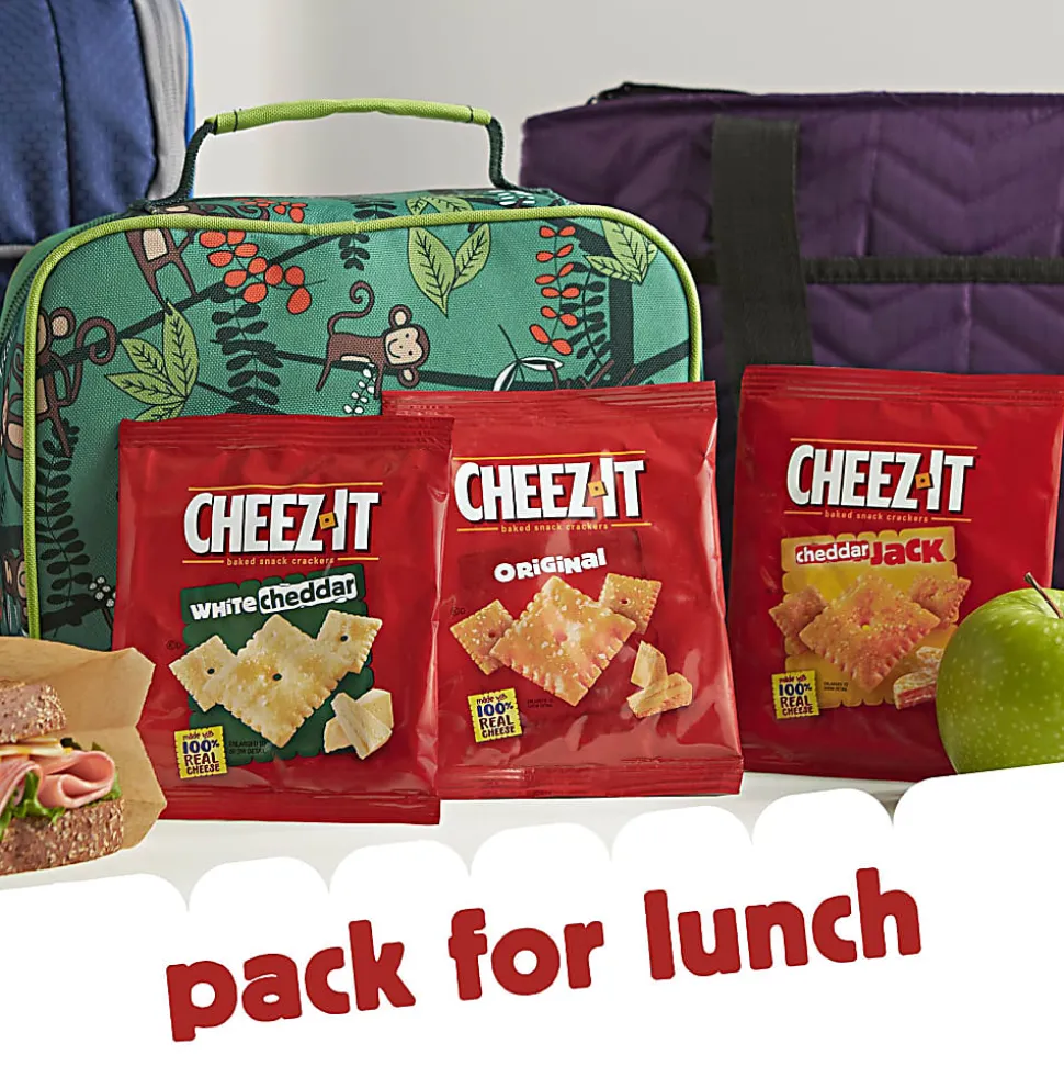 Cheez-It Variety Packs, 1 Oz, 12 Pouches Per Pack, Case Of 2 Packs