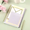 Cherrywood Lane for Mead Cambridge® Academic 2026-2027 Weekly Monthly Planner, Piper Stripe, Small, 5 1/2" x 8 1/2"