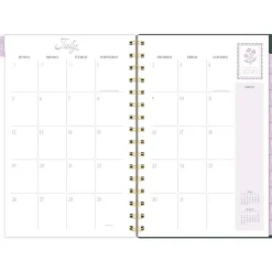 Cherrywood Lane for Mead Cambridge® Academic 2026-2027 Weekly Monthly Planner, Piper Stripe, Small, 5 1/2