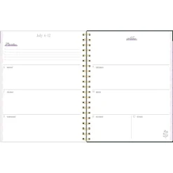 Cherrywood Lane for Mead Cambridge® Academic 2026-2027 Weekly Monthly Planner, Piper Stripe, Large, 8 1/2