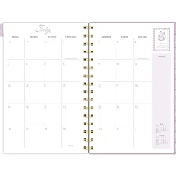 Cherrywood Lane for Mead Cambridge® Academic 2026-2027 Weekly Monthly Planner, Peony Lace, Small, 5 1/2