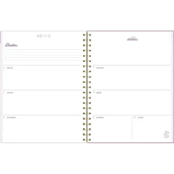Cherrywood Lane for Mead Cambridge® Academic 2026-2027 Weekly Monthly Planner, Peony Lace, Large, 8 1/2