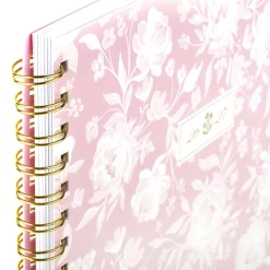 Cherrywood Lane for Mead Cambridge® Academic 2026-2027 Weekly Monthly Planner, Peony Lace, Large, 8 1/2