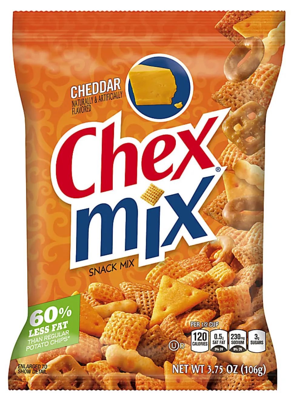 Chex Mix® Cheddar, 3.75 Oz. Bag