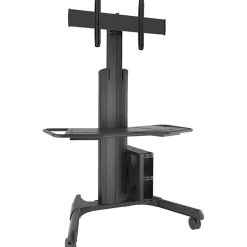 Chief Fusion Adjustable Mobile Display Cart, For Displays 42-86