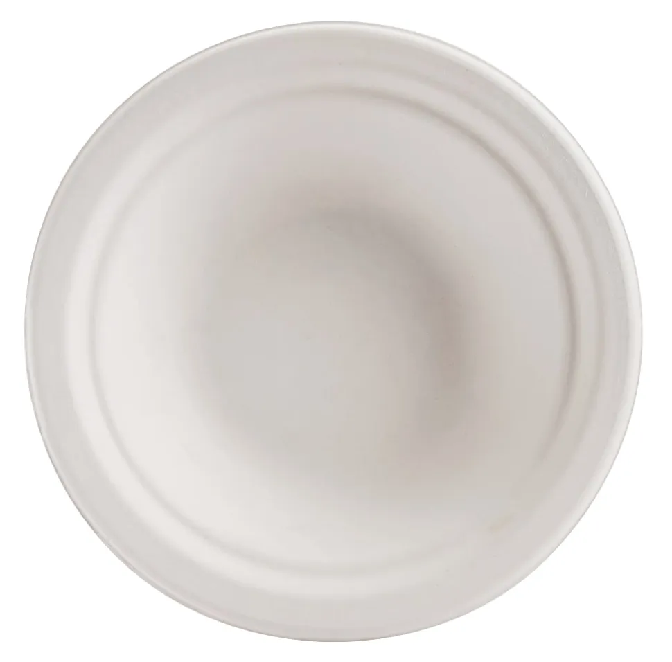 Chinet Classic Bowls, 12 Oz, 100% Recycled, White, 125 Bowls Per Pack, Case Of 8 Packs