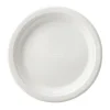 Chinet Round Paper Dinnerware, 6" Diameter, 100% Recycled, White, Carton Of 1,000