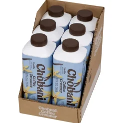 Chobani Vanilla Coffee Creamer, 24 Oz, Total Qty 6