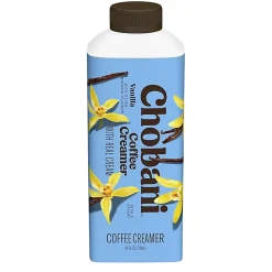Chobani Vanilla Coffee Creamer, 24 Oz, Total Qty 6