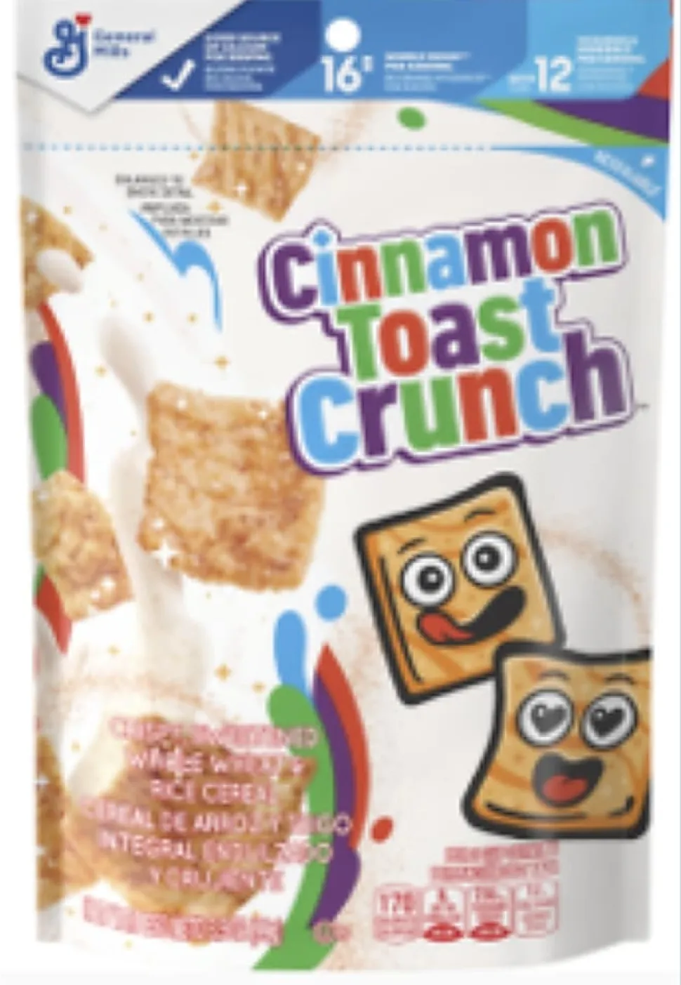 Cinnamon Toast Crunch Pouch, 3.5 Oz, Total Qty 1