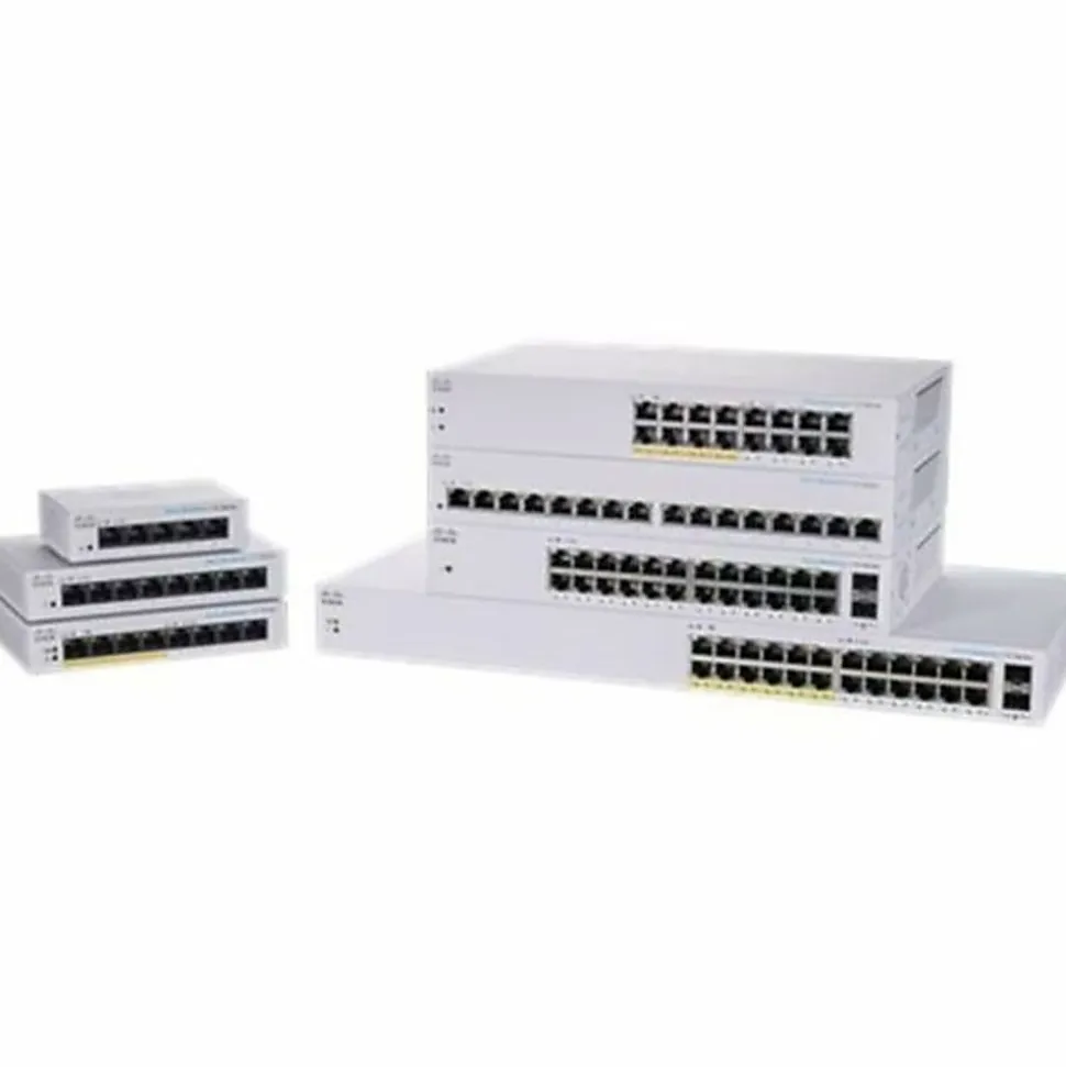 Cisco Business 110 CBS110-5T-D Ethernet Switch - 5.0 Ports - Gigabit Ethernet - 10/100/1000Base-T - 2 Layer Supported - CBS1105TDNA