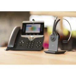 Cisco 561 Headset - Mono - Wireless - Bluetooth - Over-the-head - Monaural - Supra-aural
