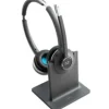 Cisco 562 Headset - Stereo - Wireless - DECT 6.0 - 300 ft48 kHz - Over-the-head - Binaural - Supra-aural - CPHSWL562SUS