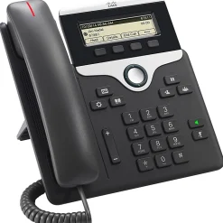 Cisco 7811 IP Phone - Corded - Wall Mountable - Charcoal - 1 x Total Line - VoIP - 2 x Network (RJ-45) - PoE Ports