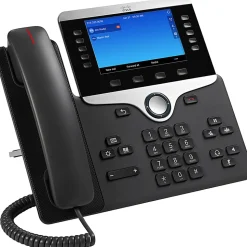 Cisco 8841 IP Phone - Wall Mountable, Desktop - Charcoal Gray - 5x Total Line - VoIP - Caller ID