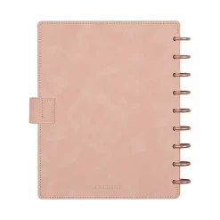 2026 Citrine Monthly/Weekly Classic Disc Bound Planner, 7" x 9-1/4", Blush, January To December, PD0123C008