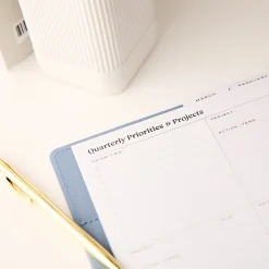 2026 Citrine Monthly/Weekly Classic Customizable Twin Loop Planner, 7