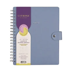 2026 Citrine Monthly/Weekly Classic Customizable Twin Loop Planner, 7