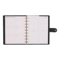 2026 Citrine Monthly/Weekly Classic Disc Bound Planner, 7