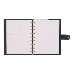2026 Citrine Monthly/Weekly Classic Disc Bound Planner, 7
