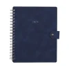 2026 Citrine Monthly/Weekly Classic Customizable Twin Loop Planner, 7" x 9-1/4", Navy Blue, January To December, PZ0030C004