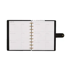 Citrine Monthly/Weekly Classic Disc-Bound Academic Planner, 7" x 9-1/4", Bold Year, July 2026 to June 2027, Total Quantity 1