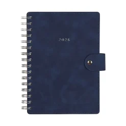2026 Citrine Monthly/Weekly Small Customizable Twin Loop Planner, 5-3/4