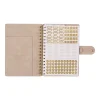 2026 Citrine Monthly/Weekly Small Customizable Twin Loop Planner, 5-3/4" x 8", Mocha, January To December, PZ0027S017