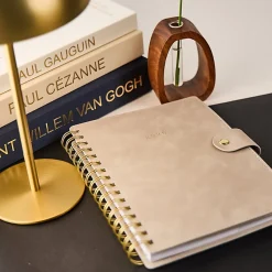 2026 Citrine Monthly/Weekly Small Customizable Twin Loop Planner, 5-3/4