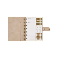 Citrine Monthly/Weekly Twin Loop Planner, 5-3/4