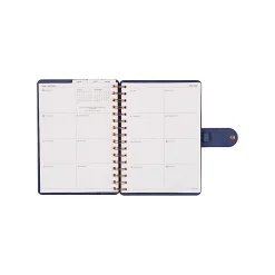 Citrine Monthly/Weekly Twin Loop Planner, 5-3/4" x 8", Twilight, July 2026-June 2027, Total Qty 1