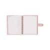 Citrine 12-Month Monthly/Weekly Classic Customizable Twin Loop Planner, 7" x 9-1/4", Blush, July 2026-June 2027, Total Qty 1
