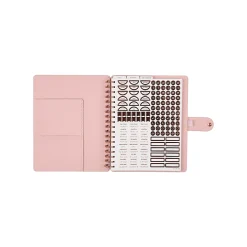 Citrine 12-Month Monthly/Weekly Classic Customizable Twin Loop Planner, 7